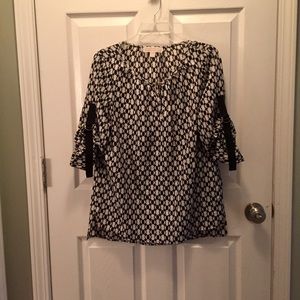 Michael Kors Geometric Print Blouse